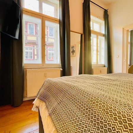 크베들린부르크 Fachwerktraeume - 35M² Weltkulturerbe 아파트 외부 사진