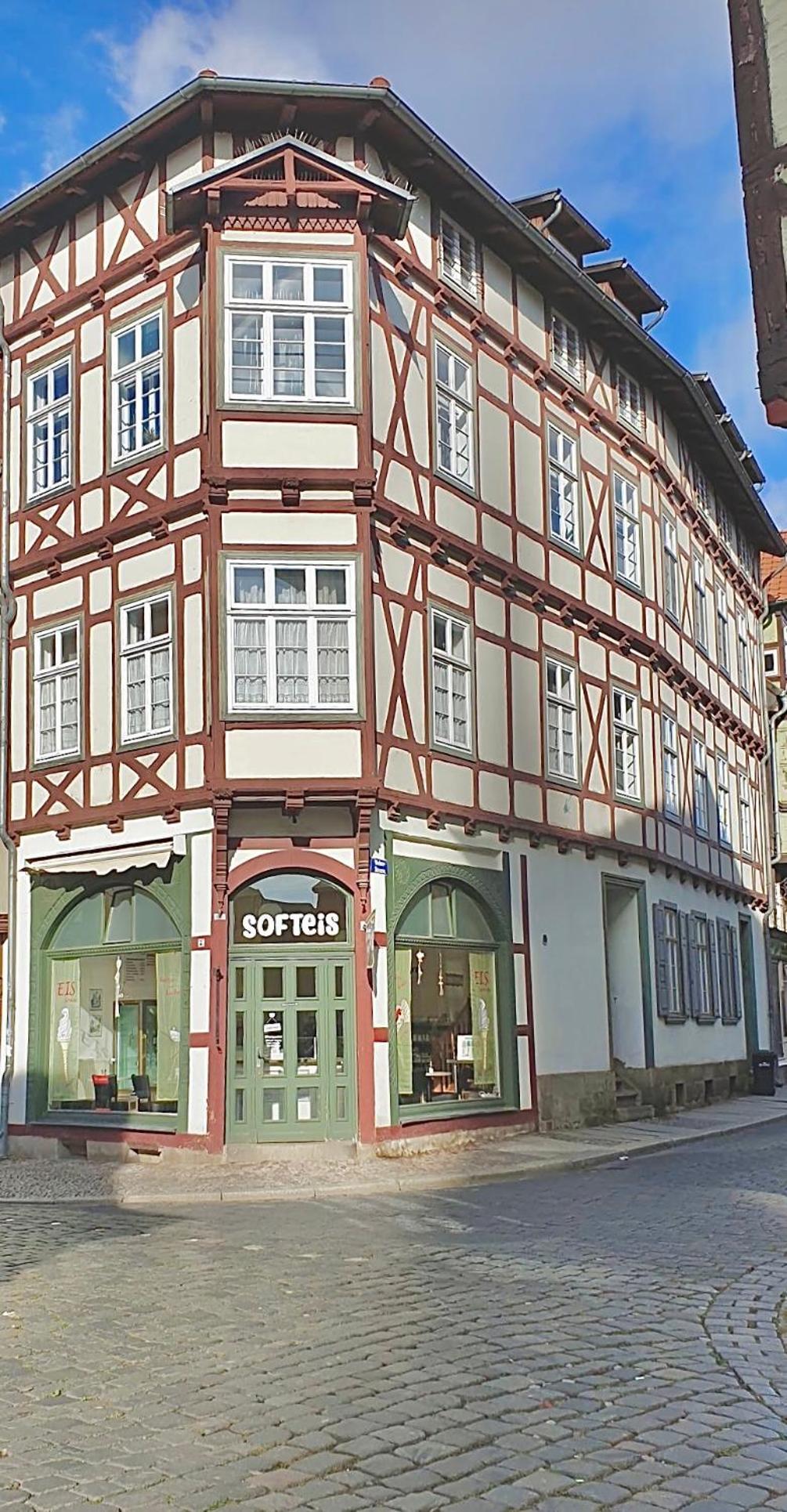 크베들린부르크 Fachwerktraeume - 35M² Weltkulturerbe 아파트 외부 사진